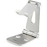 StarTech.com Phone and Tablet Stand - Foldable Universal Mobile Device Holder for Smartphones &...