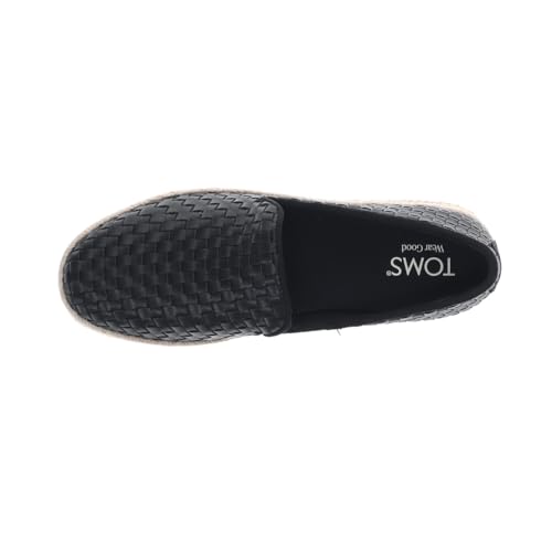 Image of TOMS Womens Carolina Slip On Espadrille Flats Casual