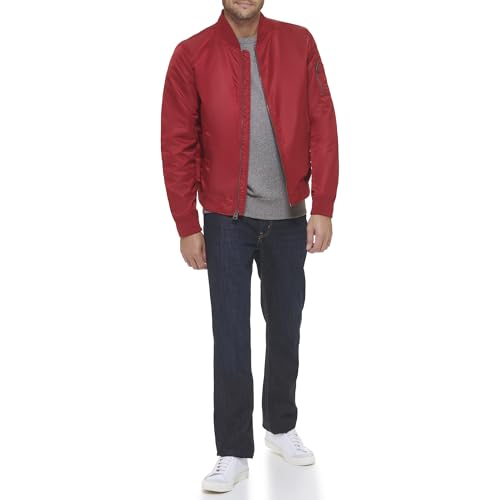 Image of Levi's Men's Flight Satin Unfilled Ma-1 Bomber