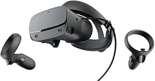 Oculus - Rift S PC-betriebenes VR-Gaming-Headset – Zwei Touch-Controller, 3D-Positions-Audio, Einsichts-Tracking, verstellbares Halo-Kopfband-Set mit zwei Reinigungstüchern - Image 4