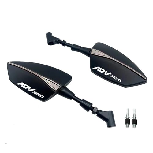 Espejos retrovisores para ADV350 regulables en color plata para ambos lados de la moto