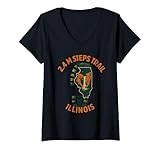 2.4M Steps Trail Tee Shirts for Illinois Hikers