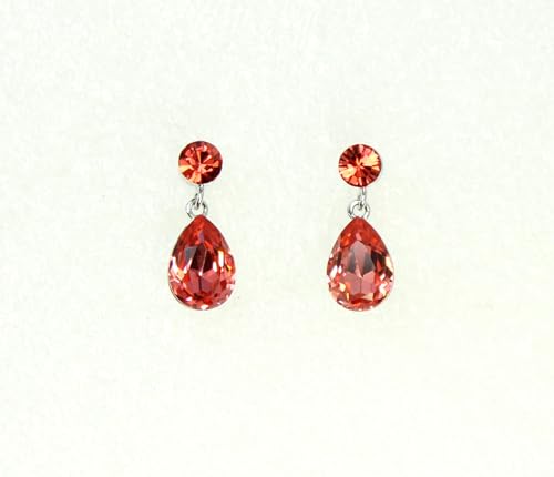 Image of Faship Gorgeous Rhinestone Crystal Floral Necklace Earrings Set