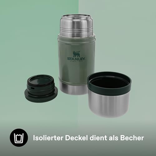 STANLEY 1913 Classic Legendary Food Jar 0.7L - Hammertone Green – Ansicht 6