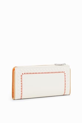 Portefeuille à trois volets Desigual Ines blanc : finis les sacs à main encombrés