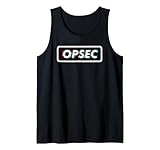 OPSEC Operations Security Intelligence Military Veteran Tank Top