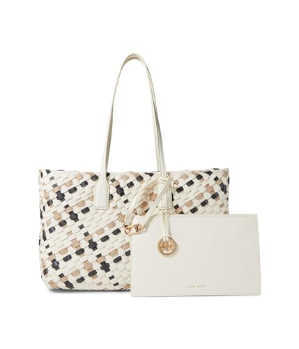 Anne Klein Woven Tote with Pouch