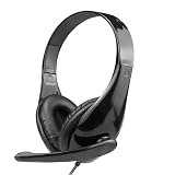 HEADSET OFFICE FIT ESTEREO DRIVER 40 MM CABO 1,8M PRETO LETRON