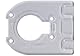 Bosch 1x PRO Grundplatte für Oberfräser (Breite 93 mm, Professional Zubehör Akku-Fräse)