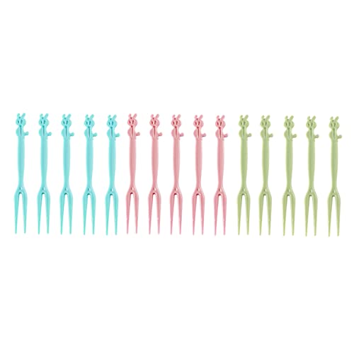 Garneck Compact Lightweight 150 Pcs Fruit Fork Set Fork Sushi Sticks Appetizer Picks Disposable for Snacks