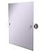 Allied Brass AP-92 Frameless Rectangular Tilt Beveled Edge Wall Mirror, Antique Pewter