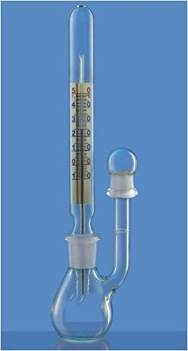 Witeg Specific Gravity Bottle With Thermometer 10 ML (Pack of 2)|| Pycnometer || Density Bottle || (B0CY2YHDQZ) Amazon Price History, Amazon Price Tracker