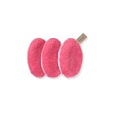Waschies Waschbare Abschminkpads pink/weiss 3er Set, Gewinner des German Innovation Award | Feinster Fasermix aus Mikrofaser und Viskose | Porentiefe, hautschonende und umweltfreundliche Reinigung