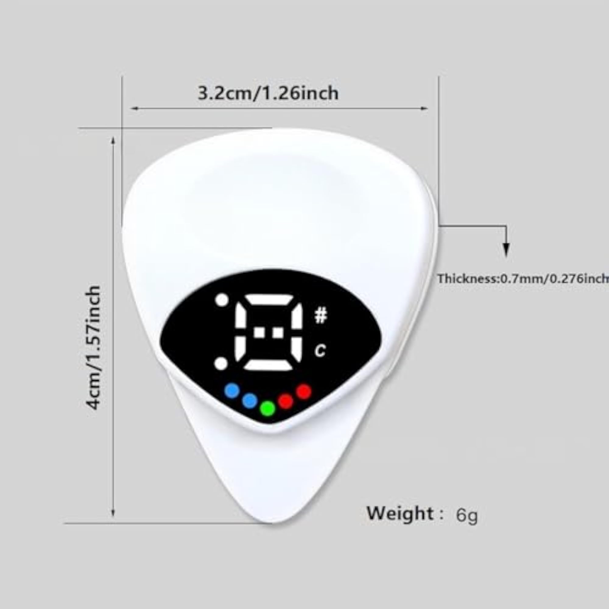 2 in 1 Guitar Tuner and Pitch Calibration Tool