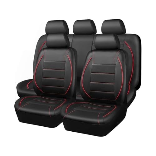 CQRBNE Funda Cuero para Asiento Coche para Mini para Cooper R50, Conjunto Completo Accesorios Interiores Juego de Fundas para Asientos de Coche(Style A)