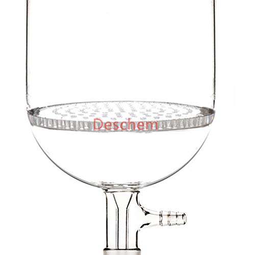 Deschem 600Ml,24/40,Glass Buchner Funnel With 90Mm Pore Plate,Lab Glassware #TOP2