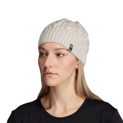 Adidas Women's Whittier Beanie, Alumina Beige, One Size #TOP4