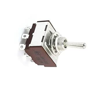 Aexit KN1-302 3PDT Toggle Switches 2 Way Locking Rocker Type Toggle ...