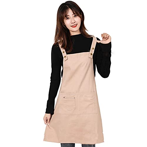 UYVI Tabliers Femmes Hommes Tablier avec Poches, Tablier de Berge réglable Tablier Résistant à la Cuisine Résistant Cuisine Tabliers Cuisine, Cuisine, Cuisson Beau Cadeau Cover