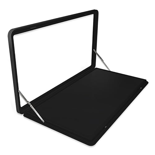 Mesa plegable de pared con cerradura, mesa de picnic al aire libre que ahorra espacio para autocaravanas, escritorio de comedor compacto para espacios pequeños, ideal para camping y uso en caravanas