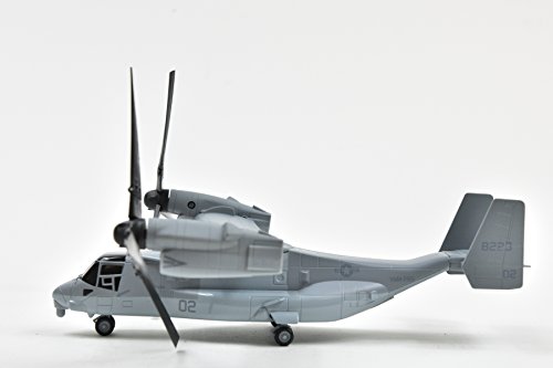 New-Ray 26113 "Bell Boeing V-22 Osprey Model Military Helicopter, Original Version Grey - Thumbnail 4