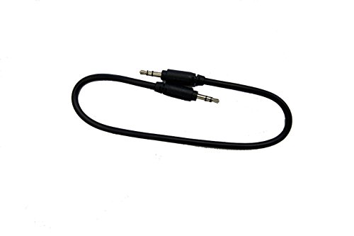 Cable de audio 1 pie Jack 3.5mm macho a macho miniatura 1
