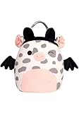 Squishmallows Rosie the Pig Bat Plush Halloween Treat Pail with Wings, Ears and Embroidered Face Standard