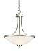 Z-Lite 435P-BN 3 Light Pendant, Brushed Nickel