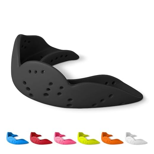 SISU Erwachsene Nextgen Aero Zahnschutz, Schwarz(Charcoal Black), Einheitsgröße