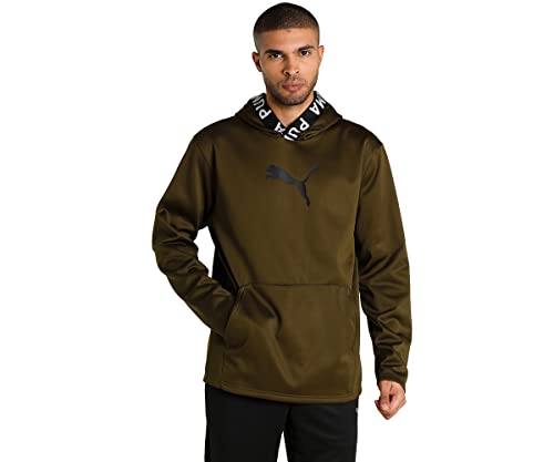 Image of PUMA Polyester Men Hooded Neck Sweatshirt