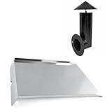 BAC-012 Drip Pan Heat Baffle and Grill Smoke Stack Replacement for Traeger Pellet Smoker Grills