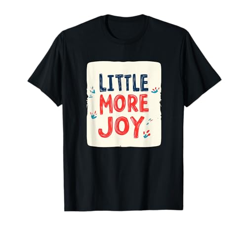Photo de Tenue de discours Little more Joy aux couleurs vives T-Shirt