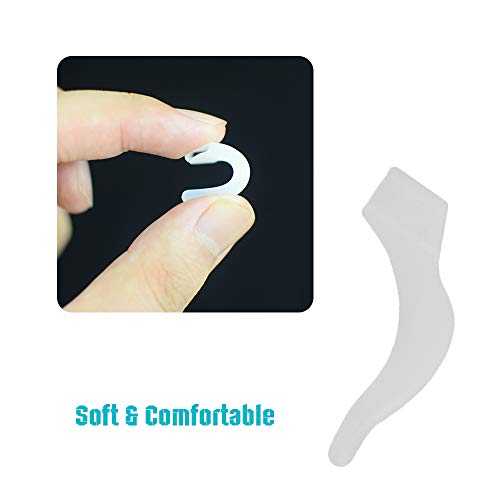 PAWALT 12 Pares Óculos Ganchos Ear Grips Ear Eyeglass Strap Holder Retentor de óculos Óculos de sili