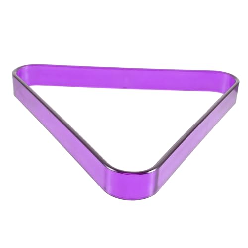 Toddmomy Billiards Tripod Snooker Balls Rack Plastic Pool Table Triangle Holder Durable Sturdy for Home Party Club