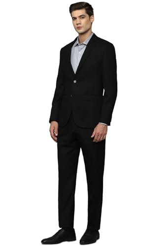 Image of Louis Philippe Men's Wool Two Piece Suit-Dress Set