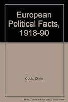 European Political Facts, 1918 90 0816027668 Book Cover