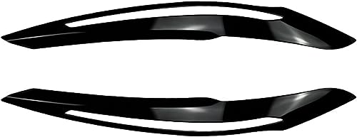 Paupières de phares BMW F20 F21 2010-2015 en noir brillant pour customisation