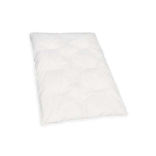 Luxusfeder Kinder-Daunendecke 10 Stege 100x135 cm 85% Federn 15% Daunen