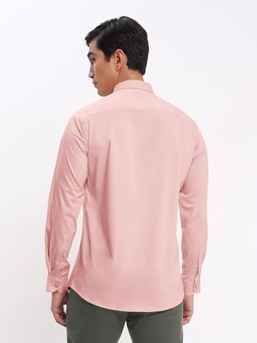 Image of Beyoung Cotton Plain Regular Fit Shirt for Men | Full Sleeve | Formal Shirt | Classic Collar Cotton