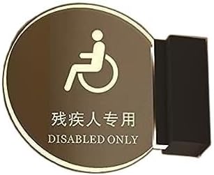 Mens and Womens Restroom Signs Restroom SignRestroom LED Signs, Wall Mount Led Sign, Ladies Mens Gents Women Bathroom Lighted Edge Lit Sign, Bathroom Sign Decor Signs Color B  Color B , Size