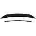 Trunk Spoiler Compatible with 2010-2014 Ford Mustang, GT500 Style ABS Unpainted Black Rear Spoiler Wing Trunk Boot Lip Deck Lid Available by IKON MOTORSPORTS, 2011 2012 2013