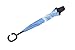 Windproof / Uv Protection Umbrella, Reverse Folding Inverted Umbrella, with C-shaped Hands Free Handle, Best for Travelling and Car Use (Sky Blue)