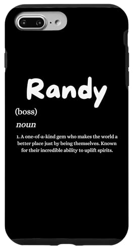 Randy Definition Personalized Name Custom Costume For Randys �X�}�z�P�[�X iPhone 7 Plus/8 Plus �p