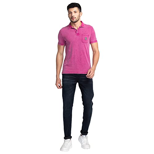 Image of Being Human Dark Blue Slim Fit Denims for Men Clothing