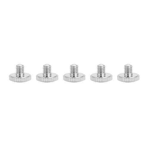 5 PCS Trumpet Screws, Trumpet Replacement Slide Finger Ring Screws Brass Instrument Accessory
