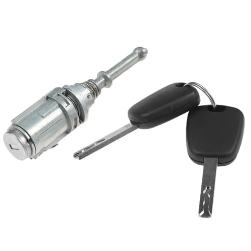 Barillet de serrure de porte avant gauche OEM 256924 fourni avec deux clés de sécurité