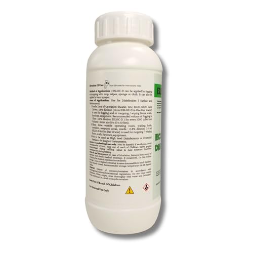 Image of Operation Theater Fumigation Solution, Hospitals Equipment, Clinics : Surface and Environment Disinfectant -3rd Gen QAC (500 ML)