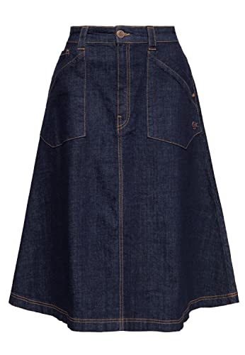 Queen Kerosin Damen Swingrock | Jeansrock | Denimrock | Workwear | Denim | 50S | Vintage | Jeansrock | Retro | Rockabilly Cover