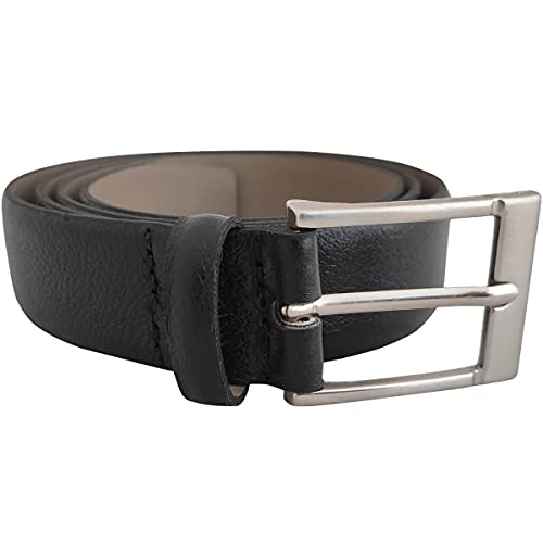 CINTO MASCULINO COURO SOCIAL FASOLO 32mm T135 Cor:Preto;Tamanho:115