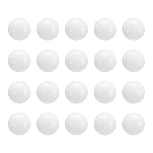uxcell 50pcs POM Bearing Balls 1/2" 12.7mm Solid Plastic Bearing Ball